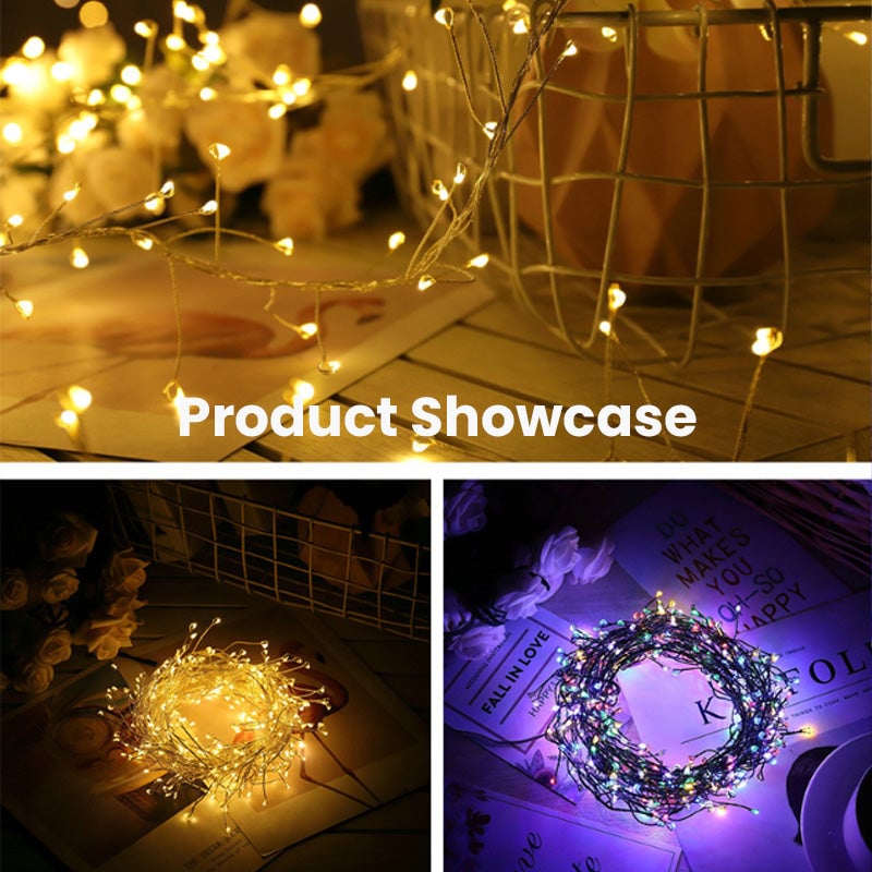 ✨Early Christmas Promotion🎁-Copper Wire Firecracker Light String