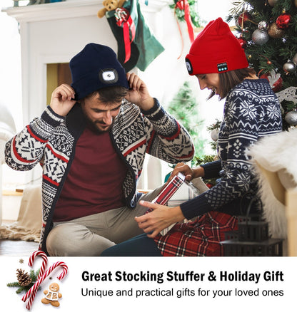 🎅Early Christmas Sale 50% Off🔥-3-in-1 Function Bluetooth Beanie