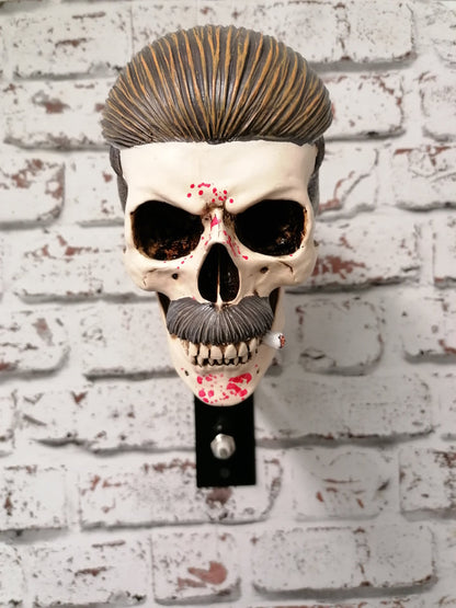 💀LAST DAY 50% OFF - 🏴‍☠️Motorcycle Helmet and Jacket Skull Holder