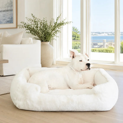 Ruby Puff® Ortho Lounger Companion-Pedic® Luxury Dog Bed
